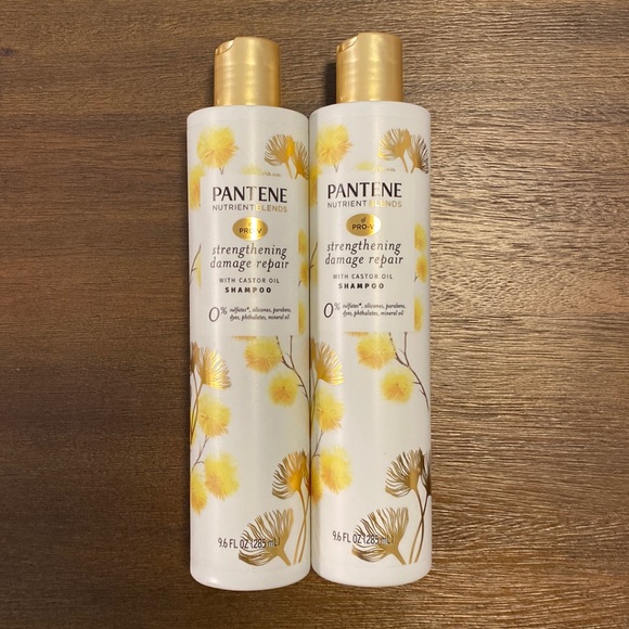 (2) 9.6 OZ Pantene Nutrient Blends Pro-V Strengthening Damage Repair Shampoo - Picture 1 of 3